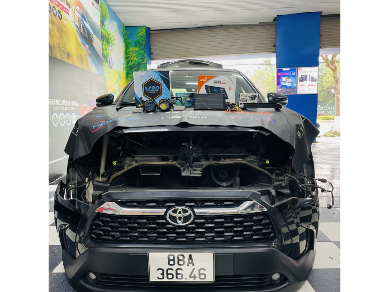 Độ đèn nâng cấp ánh sáng NÂNG CẤP ÁNH SÁNG TOYOTA CROSS 2022